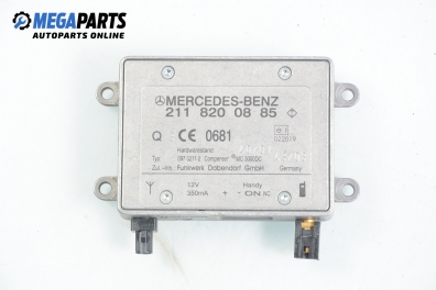 Amplificator antenă pentru Mercedes-Benz CLK-Class 209 (C/A) 2.4, 170 cp, coupe automat, 2005 № A 211 820 08 85