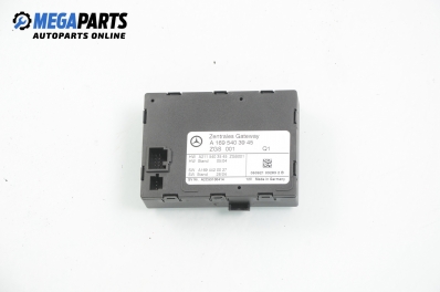 Central lock module for Mercedes-Benz A-Class W169 1.8 CDI, 109 hp, 5 doors, 2005 № A 169 540 39 45