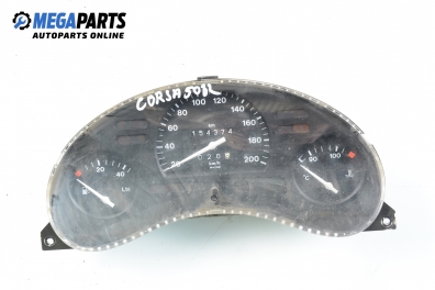 Instrument cluster for Opel Corsa B 1.2, 45 hp, 5 doors, 1995