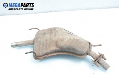 Rear muffler for Opel Vectra B 1.6 16V, 100 hp, sedan, 1996