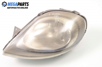 Headlight for Opel Vivaro 1.9 DI, 80 hp, 2002, position: left