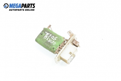 Blower motor resistor for Opel Corsa B 1.2, 45 hp, 5 doors, 1995