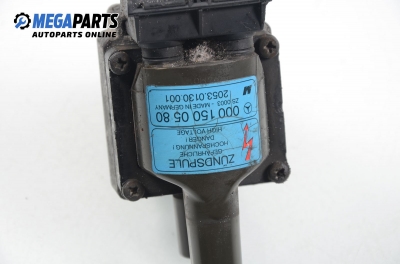 Zündspule for Mercedes-Benz C-Klasse 202 (W/S) 1.8, 122 hp, sedan, 1996 № 000 150 05 80