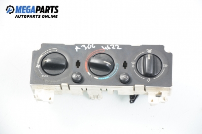 Bedienteil klimaanlage für Peugeot 306 1.6, 89 hp, combi, 1998