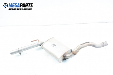 Rear muffler for Volkswagen Passat (B3) 1.8, 90 hp, station wagon, 1992