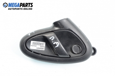 Inner handle for Citroen Xsara 1.9 D, 68 hp, hatchback, 5 doors, 1998, position: front - right