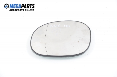 Spiegelglas für Peugeot 206 2.0 HDI, 90 hp, hecktür, 5 türen, 2000, position: links