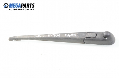 Rear wiper arm for Peugeot 306 1.6, 89 hp, station wagon, 1998