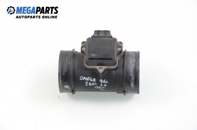 Air mass flow meter for Opel Omega B 2.0 16V, 136 hp, sedan, 1996 № Siemens 5WK9150