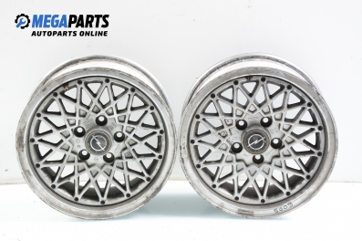 Alloy wheels for Opel Omega B (1994-2004) 15 inches, width 7, ET 33 (The price is for two pieces)