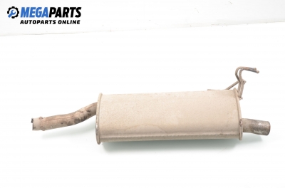 Rear muffler for Fiat Bravo 1.6 16V, 103 hp, 1996