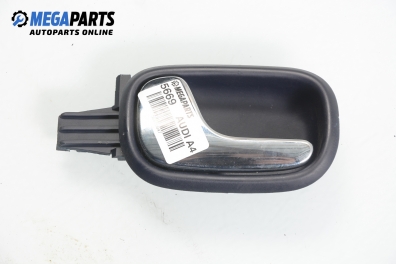 Inner handle for Audi A4 (B5) 2.5 TDI, 150 hp, sedan automatic, 1999, position: rear - left