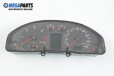 Instrument cluster for Audi A4 (B5) 2.5 TDI, 150 hp, sedan automatic, 1999 № VDO 110.008.991/001