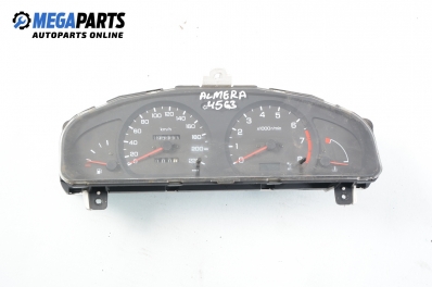 Instrument cluster for Nissan Almera (N15) 1.4, 87 hp, hatchback, 3 doors, 1996