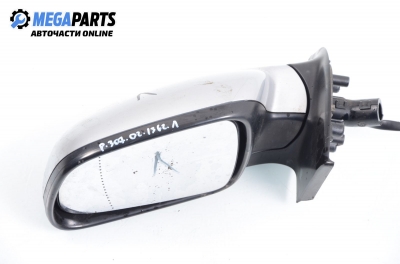 Mirror for Peugeot 307 2.0 HDI, 90 hp, hatchback, 2002, position: left