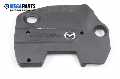 Engine cover for Mazda 6 2.0 DI, 136 hp, station wagon, 2004