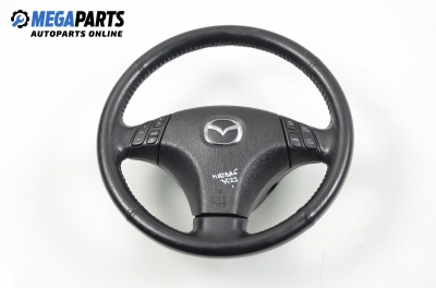 Multi functional steering wheel for Mazda 6 1.8, 120 hp, hatchback, 2006