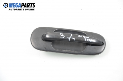 Outer handle for Rover 45 1.4 Si, 103 hp, hatchback, 5 doors, 2000, position: rear - right