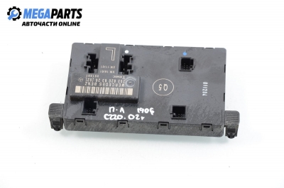 Door module for Mercedes-Benz C W203 2.2 CDI, 143 hp, station wagon, 2002, position: front - left № 203 820 63 26