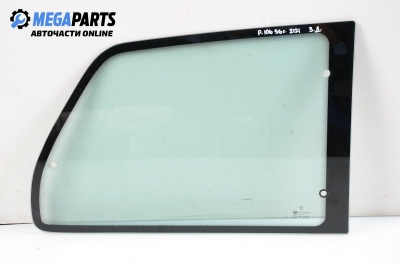Vent window for Peugeot 106 1.4, 69 hp, 3 doors, 1996, position: rear - right