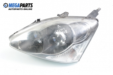 Headlight for Honda Civic VII 1.7 CTDi, 100 hp, hatchback, 3 doors, 2004, position: left