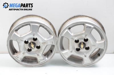Alloy wheels for CHEVROLET KALOS (2003-2005) 14 inches, width 5.5, ET 45 (The price is for set)