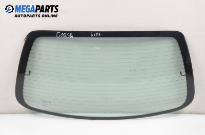 Rear window for Opel Corsa B 1.0 12V, 54 hp, 3 doors, 1998