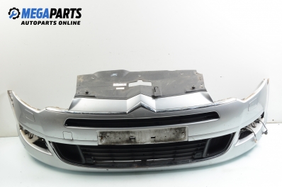 Front bumper for Citroen C5 1.6 HDi, 109 hp, sedan, 2010, position: front