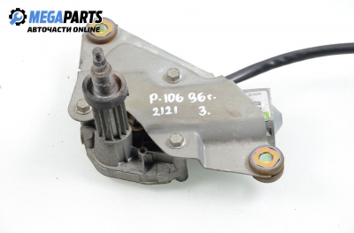 Front wipers motor for Peugeot 106 1.4, 69 hp, 1996