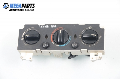 Air conditioning panel for Peugeot 306 1.8, 101 hp, hatchback, 5 doors, 1995
