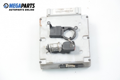 ECU incl. ignition key and immobilizer for Ford Fiesta IV 1.3, 60 hp, 3 doors, 1999 № XS6F-12A650-NA