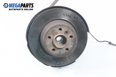 Achsschenkel radnabe for BMW X5 (E53) 3.0 d, 184 hp automatic, 2003, position: links, rückseite