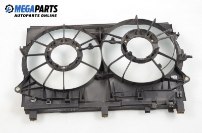 Fan shroud for Toyota Corolla (E120; E130) 2.0 D-4D, 90 hp, hatchback, 5 doors, 2002