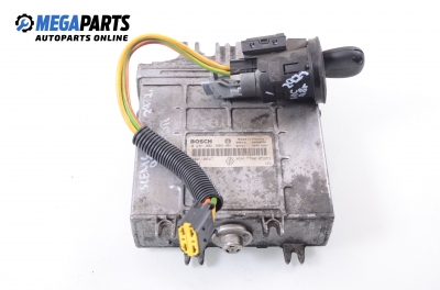 ECU mit zündschlüssel und wegfahrsperre für Renault Megane Scenic 1.9 dTi, 98 hp, 1998 № Bosch 0 281 001 809