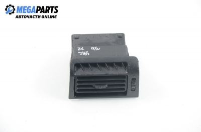 AC heat air vent for Citroen ZX 1.4, 75 hp, station wagon, 1995