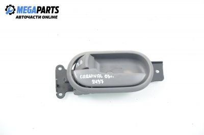 Inner handle for Kia Carnival 2.9 TCI, 144 hp, 2003, position: front - left