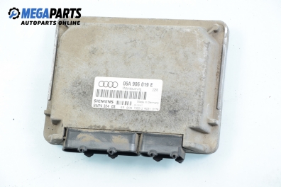 ECU pentru Audi A3 (8L) 1.6, 101 cp, 3 uși, 1997 № Siemens 5WP4 324 03 / 06A 906 019 E