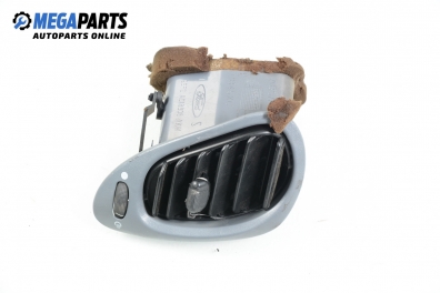 AC heat air vent for Ford Fiesta IV 1.25 16V, 75 hp, 3 doors, 1997