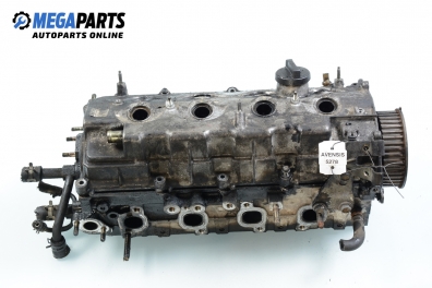 Engine head for Toyota Avensis 2.0 D-4D, 116 hp, sedan, 2004