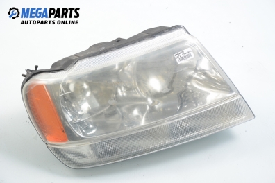 Headlight for Jeep Grand Cherokee (WJ) 3.1 TD, 140 hp automatic, 2001, position: right