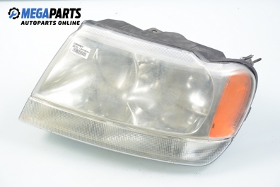 Headlight for Jeep Grand Cherokee (WJ) 3.1 TD, 140 hp automatic, 2001, position: left