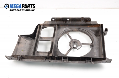 Fan shroud for Peugeot 206 1.9 D, 69 hp, hatchback, 3 doors, 1999