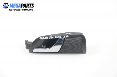 Inner handle for Skoda Fabia 1.4 TDI, 75 hp, hatchback, 2005, position: rear - left