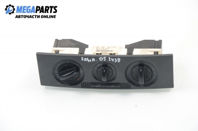 Bedienteil klimaanlage für Skoda Fabia 1.4 TDI, 75 hp, hecktür, 2005