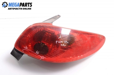 Tail light for Peugeot 206 (1998-2012) 1.9, position: right