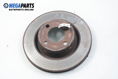 Brake disc for Audi 80 (B4) 2.0, 115 hp, station wagon, 1993, position: front