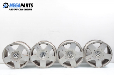 Alloy wheels for Volkswagen Golf IV (1998-2004)