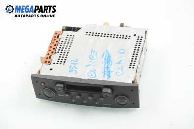 Cassette player for Renault Megane II 1.9 dCi, 120 hp, hatchback, 5 doors, 2003 code: 3512