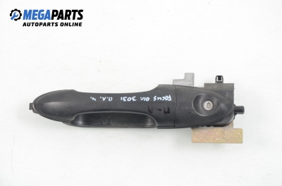 Outer handle for Ford Focus 1.6 16V, 100 hp, station wagon automatic, 2001, position: front - left