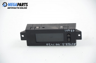 Display for Opel Astra G 1.7 16V DTI, 75 hp, hatchback, 2000